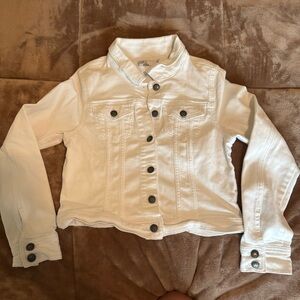 Prana white Denim Jacket